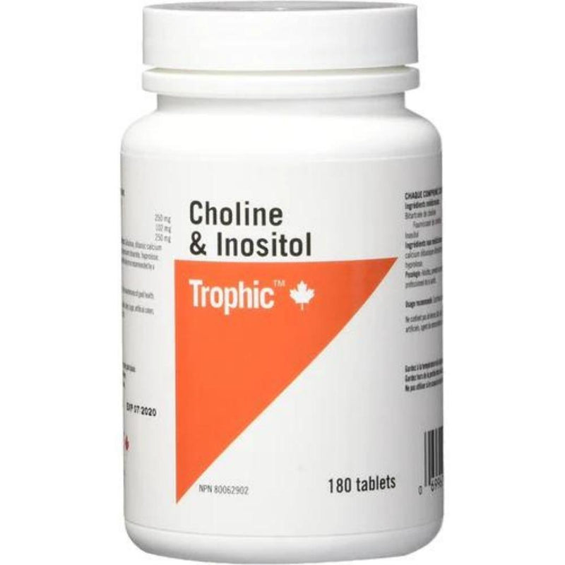 Trophic Choline & Inosititol 180 Tabs Supplements at Village Vitamin Store