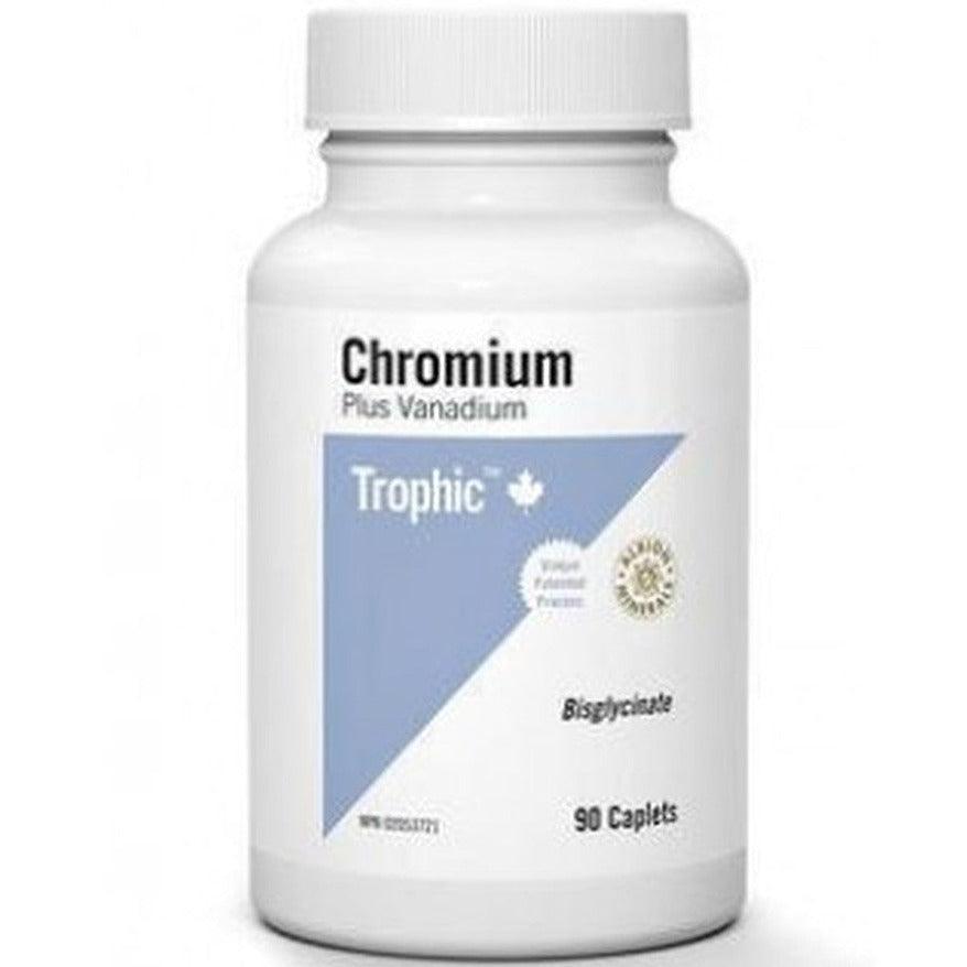 Trophic Chromium Plus Vanadium 90 Capsules Minerals at Village Vitamin Store