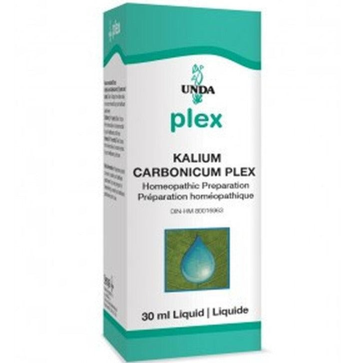 UNDA Kalium Carbonicum Plex 30mL Homeopathic at Village Vitamin Store