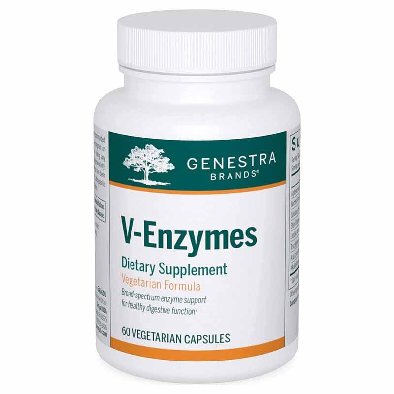 Genestra V- Enzymes 60 Veggie Caps Supplements - Digestive Enzymes at Village Vitamin Store