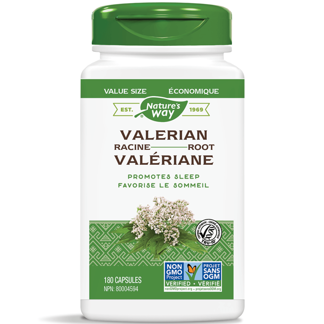 Nature's Way Valerian Root 180 Capsules Supplements - Sleep at Village Vitamin Store