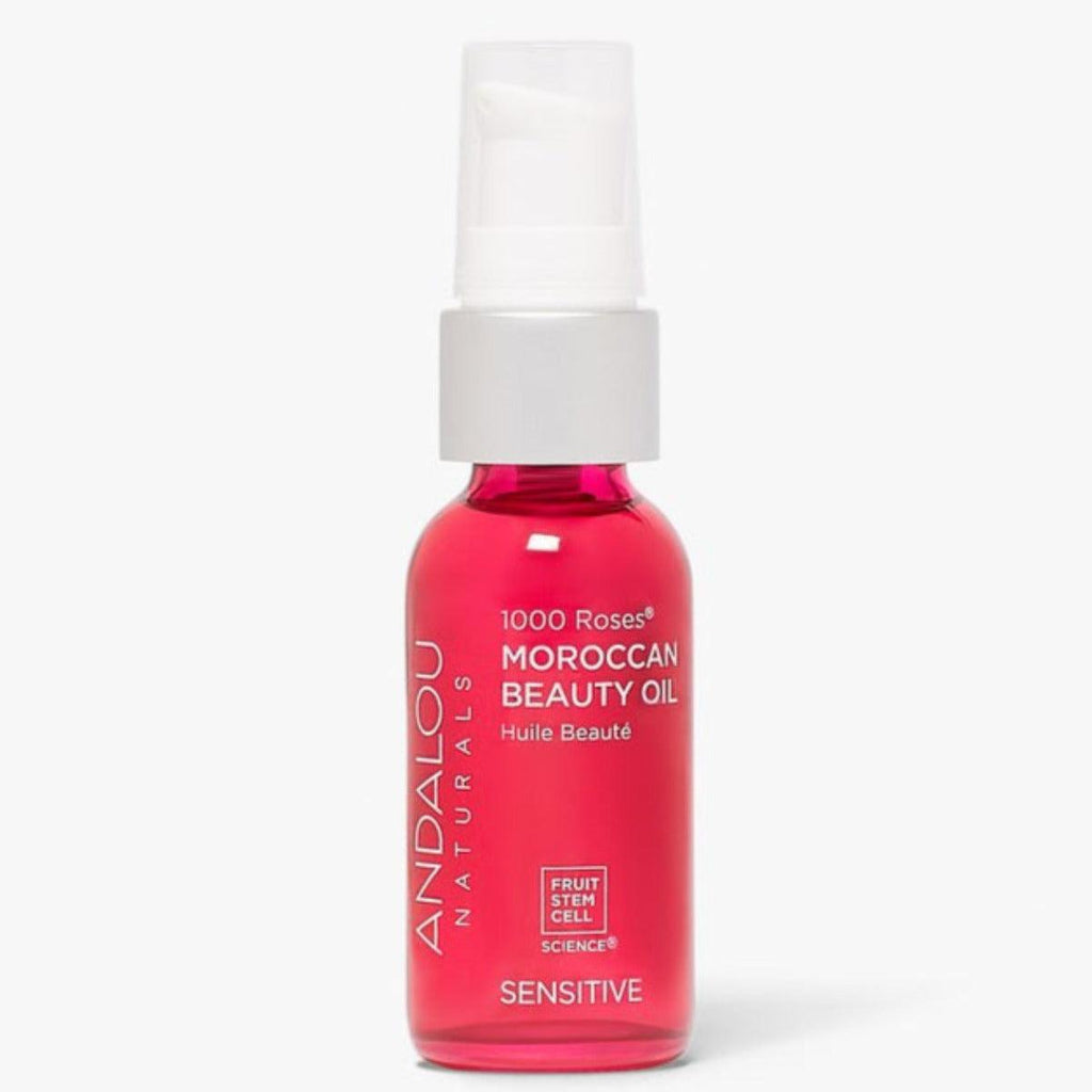 Andalou Naturals 1000 Roses Moroccan Beauty Oil for Sensitive skin 30 ML-Village Vitamin Store