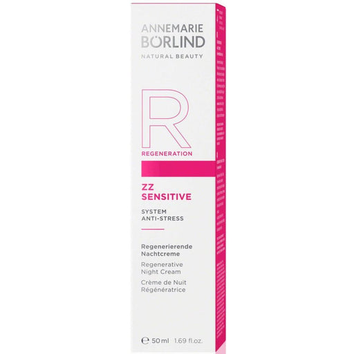 Annemarie Borlind ZZ Sensitive System Regenerative Night Cream 50ml Face Moisturizer at Village Vitamin Store