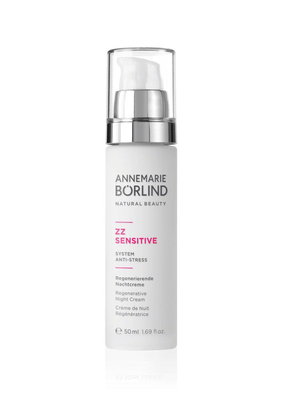 Annemarie Borlind ZZ Sensitive System Regenerative Night Cream 50ml Face Moisturizer at Village Vitamin Store