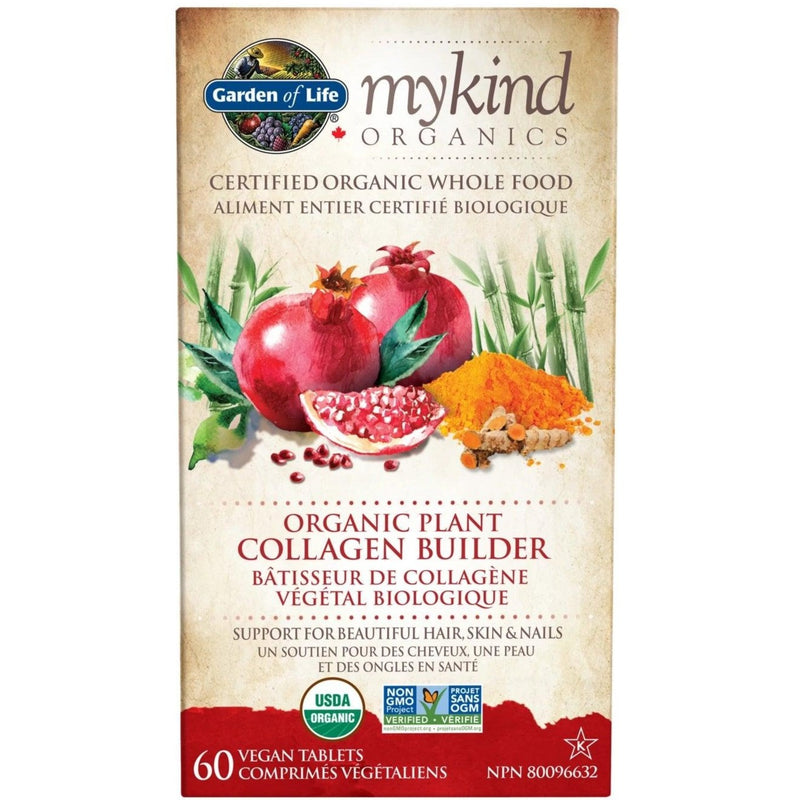Garden Of Life Mykind Organics Collagen Builder 60 Vegetarian Tabs Supplements - Collagen at Village Vitamin Store