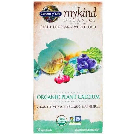 mykind Organics Plant Calcium 90 Vegan Tabs Minerals at Village Vitamin Store