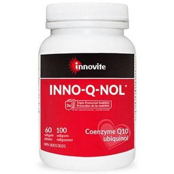 INNOVITE INNO-Q-NOL 100mg 60 Softgels Supplements - Cardiovascular Health at Village Vitamin Store