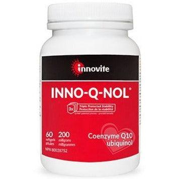 INNOVITE INNO-Q-NOL 200mg 60 Softgels Supplements - Cardiovascular Health at Village Vitamin Store