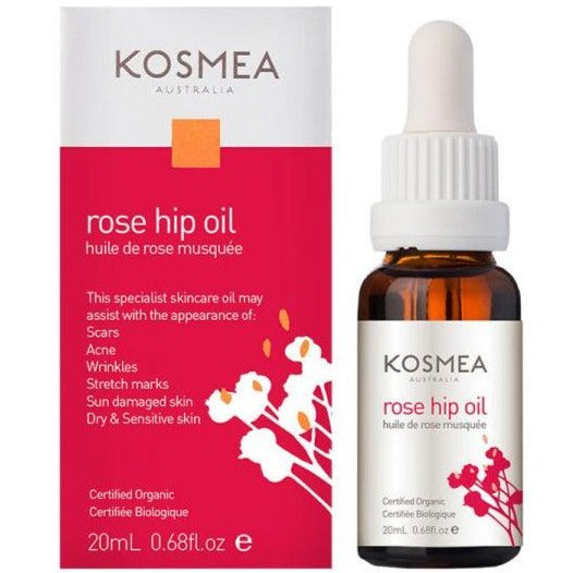 Kosmea Rose Hip Oil 20ML Beauty Oils at Village Vitamin Store