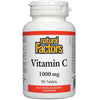Natural Factors Vitamin C 1000mg 90 tabs Vitamins - Vitamin C at Village Vitamin Store