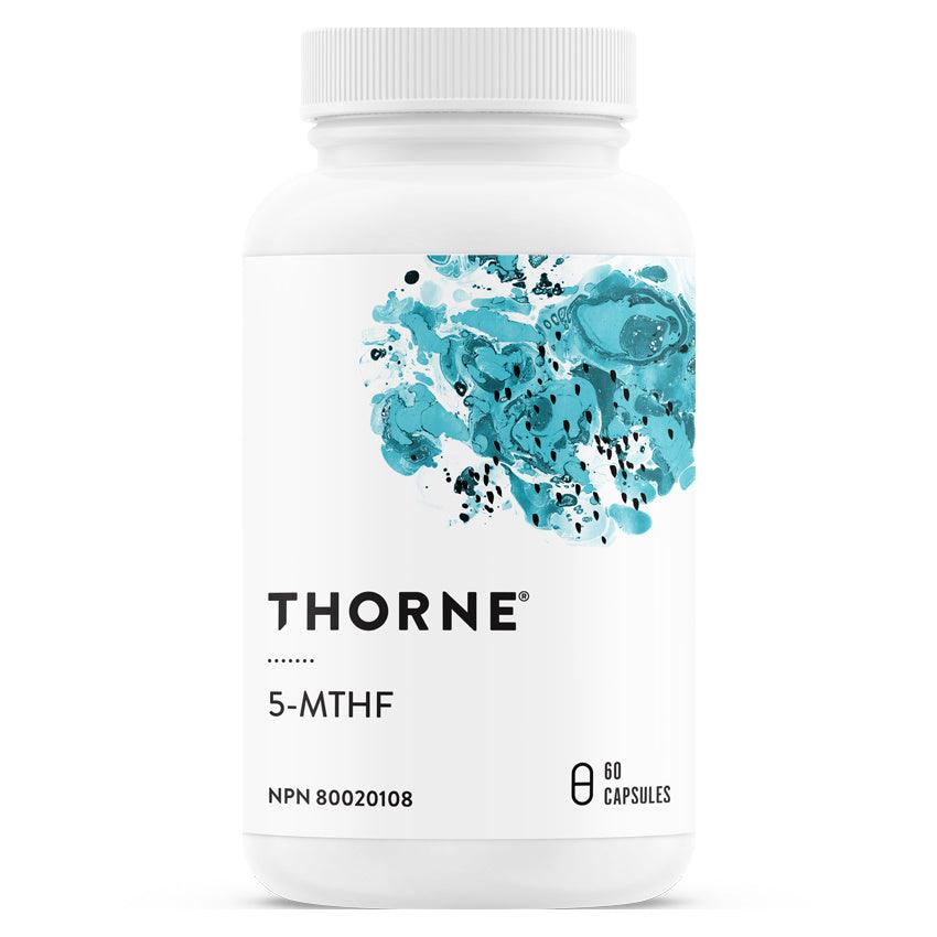 Thorne 5-MTHF Folate Supplement 60 Veggie Caps Supplements at Village Vitamin Store