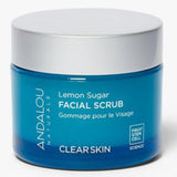 Andalou Naturals Clarifying Lemon Sugar Facial Scrub For Active & Oily Skin 50 mL Face Cleansers at Village Vitamin Store