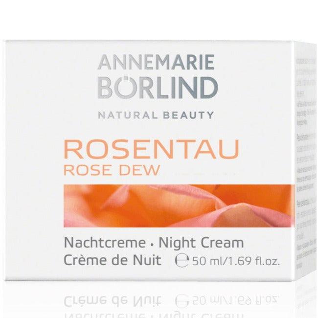 Annemarie Börlind Rosentau Nourishing Night Cream 50ML Face Moisturizer at Village Vitamin Store