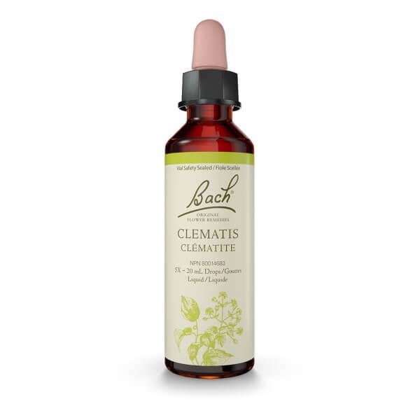 Bach Clematis 20mL Drops Liquid Homeopathic at Village Vitamin Store