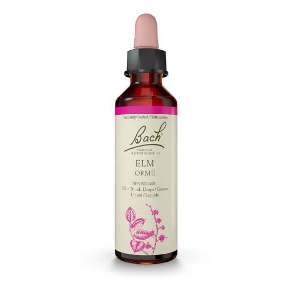 Bach Elm 20mL Drops Liquid Homeopathic at Village Vitamin Store