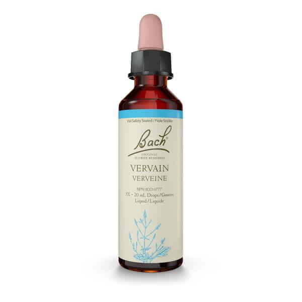 Bach Vervain 20mL Drops Liquid Homeopathic at Village Vitamin Store