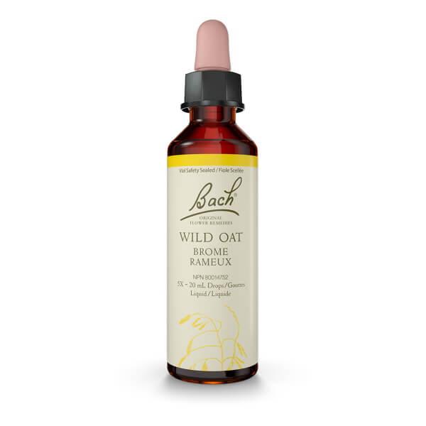 Bach Wild Oat 20mL Drops Liquid Homeopathic at Village Vitamin Store
