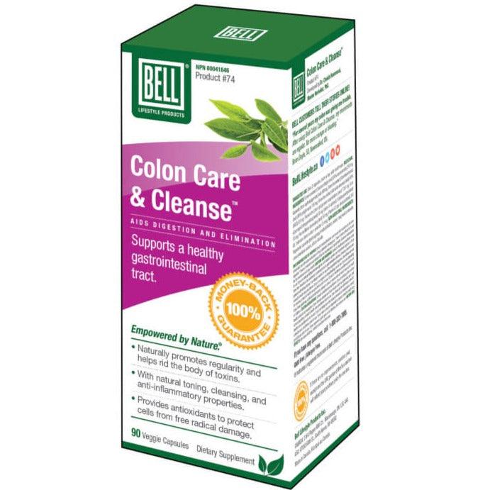 BELL Colon Care & Cleanse 90 Veggie Caps Supplements - Detox at Village Vitamin Store
