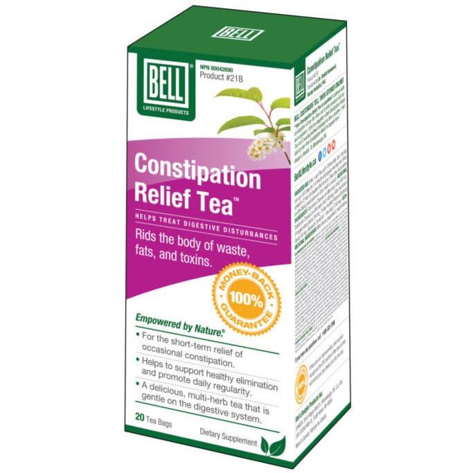BELL Constipation Relief Tea 20 Tea Bags Tea at Village Vitamin Store