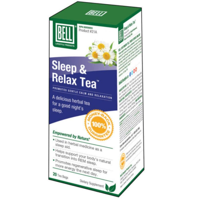 Bell Sleep & Relax Tea 20 Tea Bags Supplements - Sleep at Village Vitamin Store