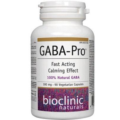 Bioclinic Naturals GABA Pro 90 Veggie Caps Supplements at Village Vitamin Store