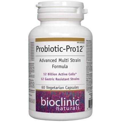 Bioclinic Naturals Probiotic-Pro12 60 Veggie Caps Supplements - Probiotics at Village Vitamin Store