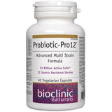 BioClinic Probiotic-Pro12® Multi Strain 60 Vegetarian Capsules-Village Vitamin Store