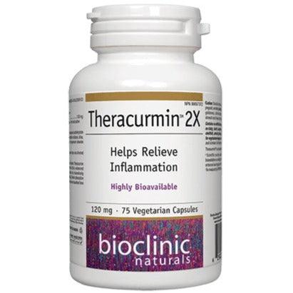 BioClinic Naturals Theracurmin 2X 120mg 75 Caps Supplements - Turmeric at Village Vitamin Store