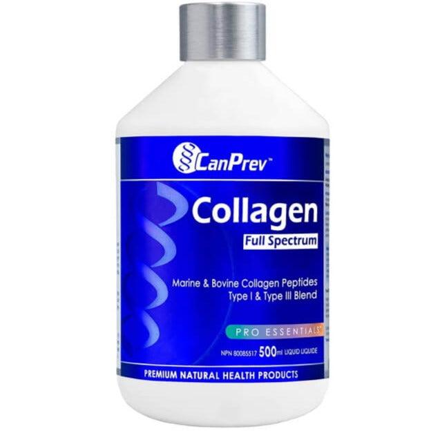 CanPrev Collagen Full Spectrum Pro Essentials 500 ml Supplements - Collagen at Village Vitamin Store