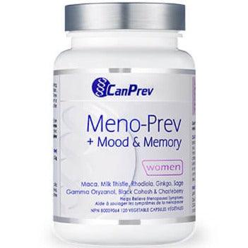 CanPrev Meno Prev + Mood And Memory Women 120 Veggie Caps Supplements - Hormonal Balance at Village Vitamin Store
