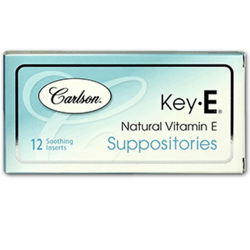 Carlson - Key-e Suppositories 12 INSERTS Supplements - Intimate Wellness at Village Vitamin Store