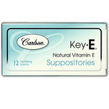 Carlson Labs Key•E Natural Vitamin E 12/24 Suppositories-Village Vitamin Store