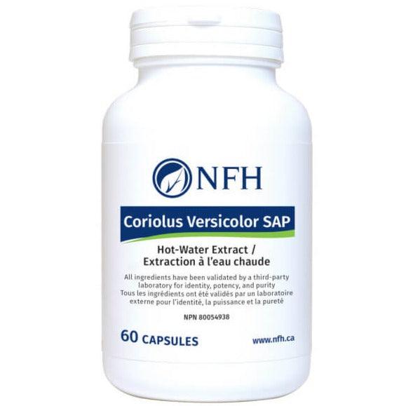 NFH Coriolus Versicolor SAP 60 Veggie Caps Supplements at Village Vitamin Store