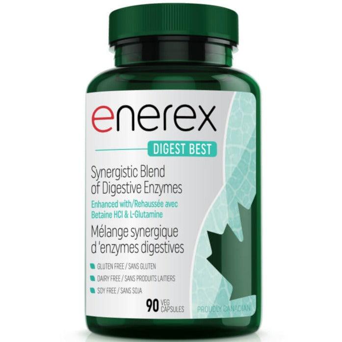 Enerex Digest Best 90 Veggie Caps Supplements - Digestive Enzymes at Village Vitamin Store