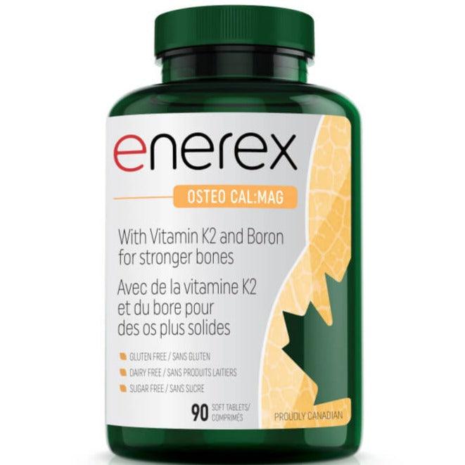 Enerex Osteo Cal:Mag 90 Softgels Supplements - Bone Health at Village Vitamin Store