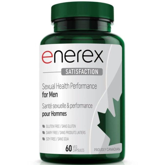 Enerex Satisfaction For Men 60 Veggie Caps Supplements - Intimate Wellness at Village Vitamin Store
