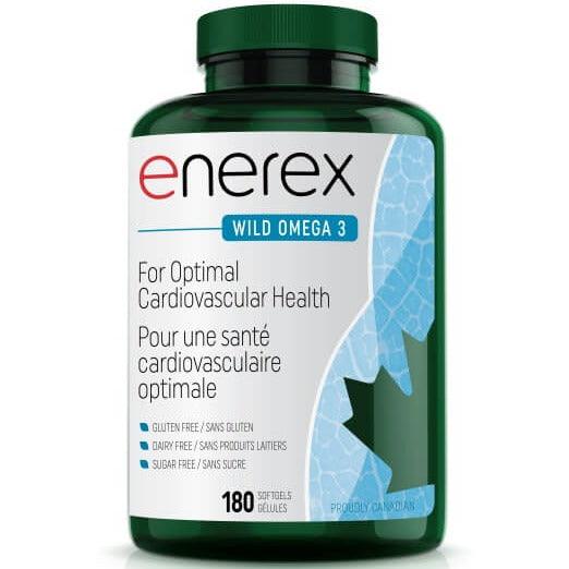 Enerex Wild Omega 3 180 Softgels Supplements - EFAs at Village Vitamin Store