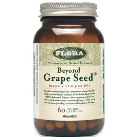 Flora Beyond Grape Seed 60 Veggie Caps Supplements at Village Vitamin Store