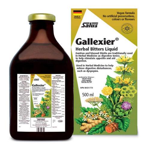 Salus Gallexier Herbal Bitters 500ML Supplements at Village Vitamin Store