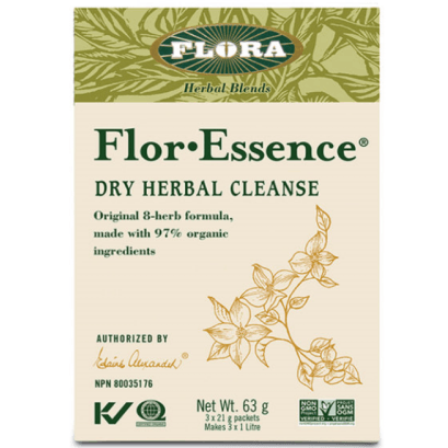 Flora Flor-Essence Dry Herbal Tea Blend 21 Packets Tea at Village Vitamin Store
