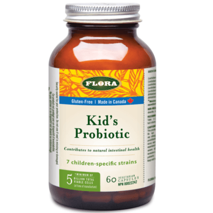 Flora Udo's Choice Kid's Probiotic 60 Veggie Caps Supplements - Kids at Village Vitamin Store