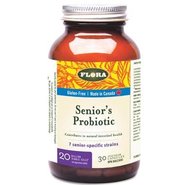 Flora Udo's Choice Senior's Probiotics 30 Caps (Former Super Advanced Adult Probiotics) Supplements - Probiotics at Village Vitamin Store