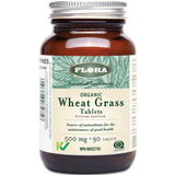 Flora Wheatgrass 500mg 90 Tablets-Village Vitamin Store