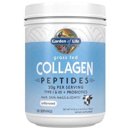 Grass Fed Collagen Peptides unflavored 19.75oz (560g) powder Supplements - Collagen at Village Vitamin Store
