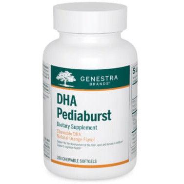 Genestra DHA Pediaburst (Orange Flavor) 180 Chewable Softgels Supplements - EFAs at Village Vitamin Store