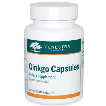 Genestra Ginkgo Capsules 60 Vegetable Capsules-Village Vitamin Store