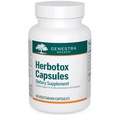 Genestra Herbotox Capsules 90 Veggie Caps Supplements - Detox at Village Vitamin Store