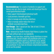 Genuine Health Advanced Gut Health Probiotic High Potency 100 Billion CFU 20 Veggie Caps Supplements - Probiotics at Village Vitamin Store