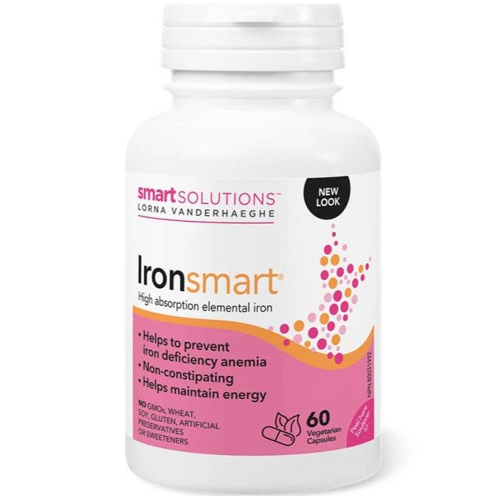 Smart Solutions IronSmart 60 Veggie Caps Minerals - Iron at Village Vitamin Store