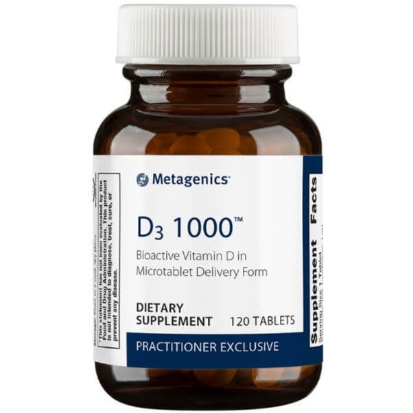Metagenics D3 1000 120 Tabs Vitamins - Vitamin D at Village Vitamin Store